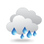 Tungt regn